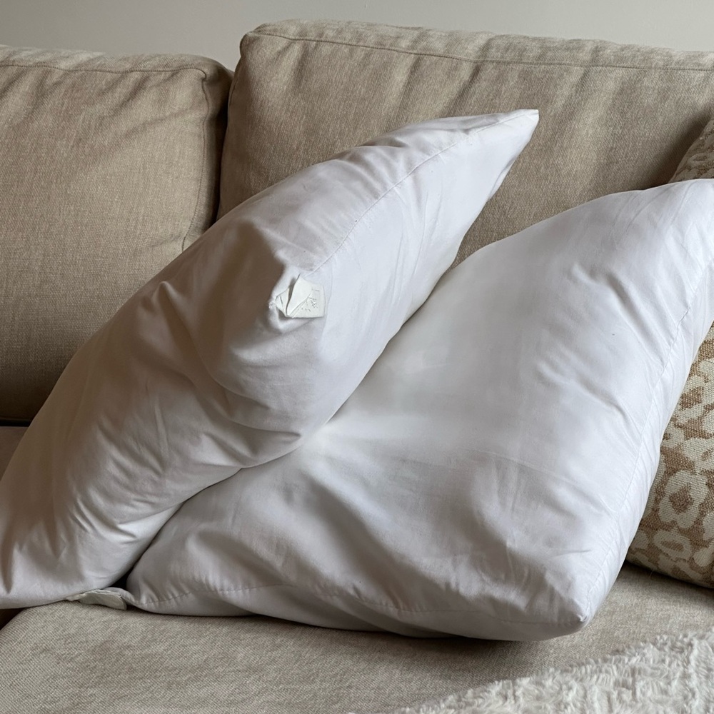 Luxurious White Pillow Set